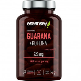Essensey Гуарана + Кофеїн  90 капсул - харчова добавка