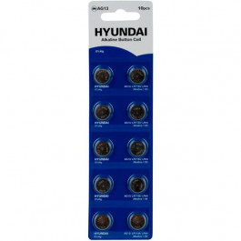 Hyundai Alkaline Button Cell LR44 10шт/уп (HT7008013)