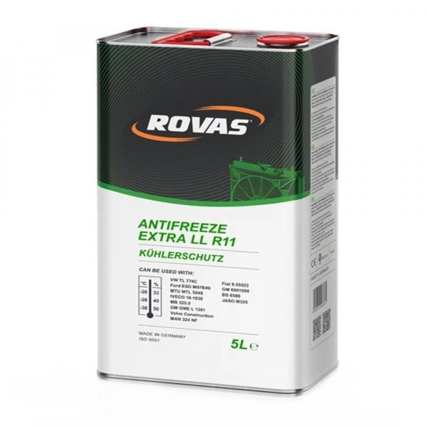 Rovas Antifreeze Extra LL R11 5л - зображення 1