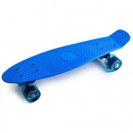 SkateX Penny Classico Led синій (SKX-P021-01)