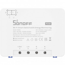Sonoff Wi-Fi 1-канальний POWR3
