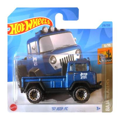 Hot Wheels 57 Jeep FC Baja Blazers HKG72 Metallic Blue - зображення 1