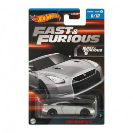 Hot Wheels 2009 Nissan GT-R Fast & Furious HNR88/HNT16 Metallic Silver