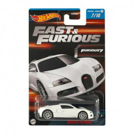 Hot Wheels Bugatti Veyron Fast & Furious HNR88/HNT17 White