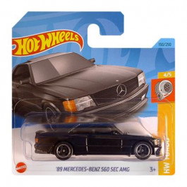   Hot Wheels 89 Mercedes-Benz 560 SEC AMG Turbo 1:64 HKG45 Black