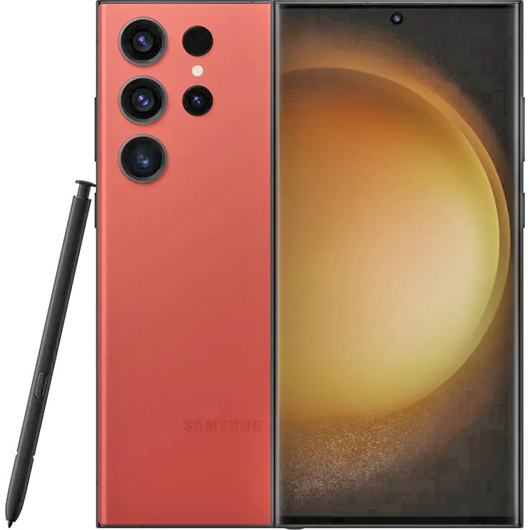 Samsung Galaxy S23 Ultra 12/512GB Red (SM-S918BZRH) - зображення 1