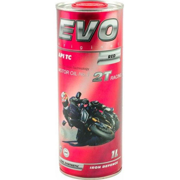 EVO lubricants EVO MOTO 2T RACING RED 1л - зображення 1