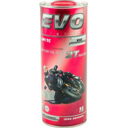   EVO lubricants EVO MOTO 2T RACING RED 1л