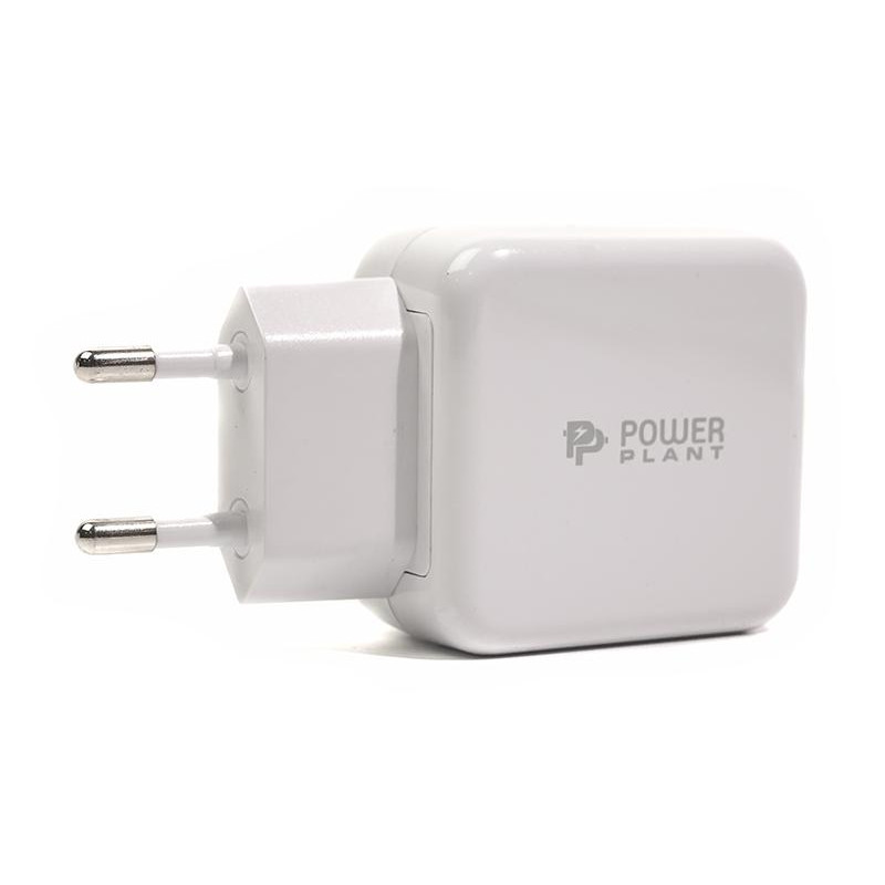 PowerPlant W-250 USB Quick Charge 3.0 220B, 12В, 3A (SC230013) - зображення 1