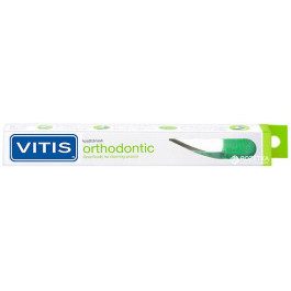 Dentaid Зубная щетка  Vitis Orthodontic Средняя Зеленая (2842170614246)