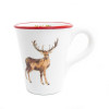 Villa Grazia Набір з 6 чайних чашок  DE-32-12-Набір новорічних оленів - зображення 1