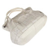 Assa Шкіряна жіноча сумка молочно-біла "Печворк"  669-б - зображення 4