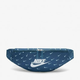 Nike Сумка на пояс синя із принтом бренду  Heritage DM2161-404