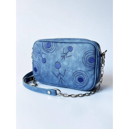 Alba Soboni Молодіжна сумка жіноча через плече з екошкіри блакитна  222380-133208