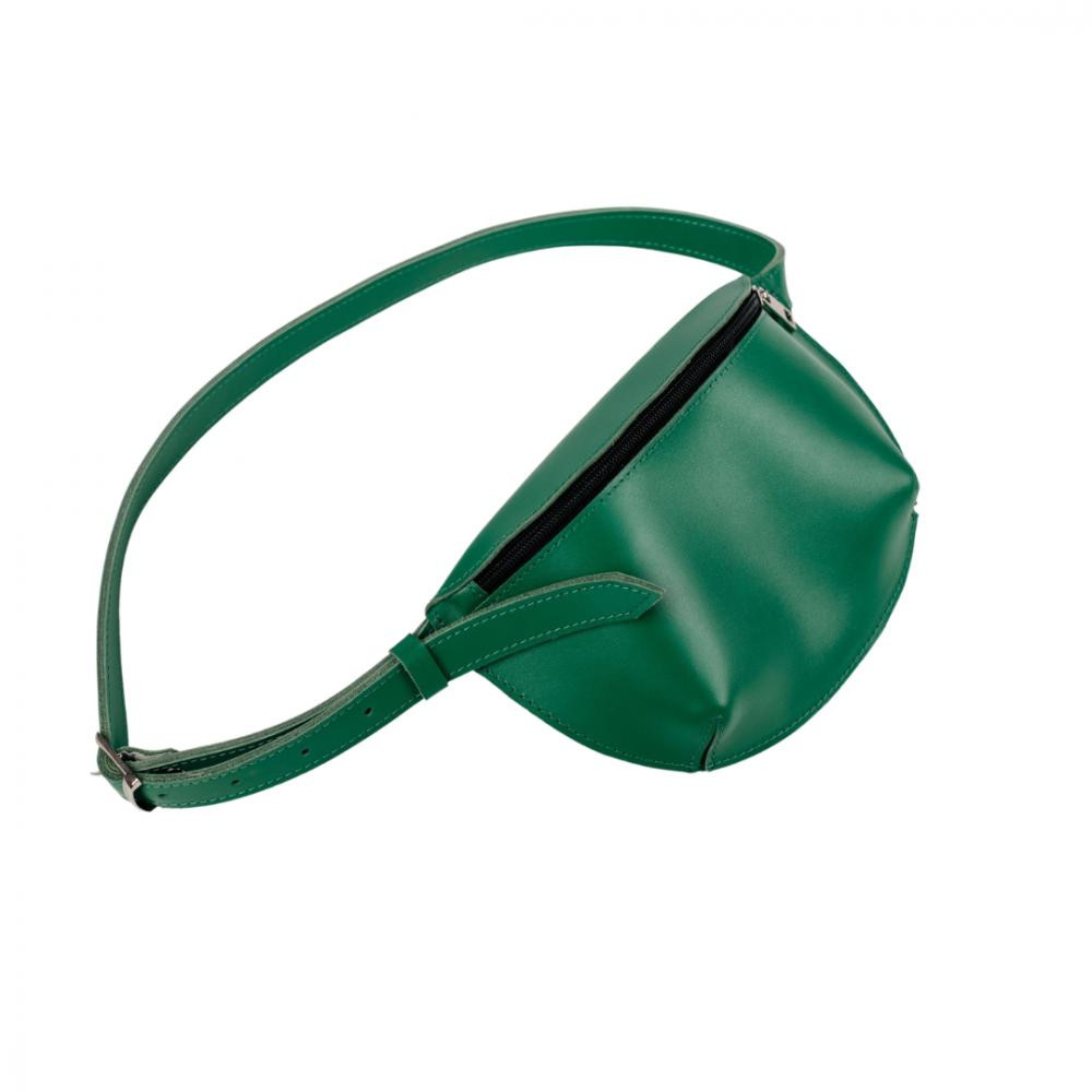 Firetto Поясна сумка  Луїза ZL00065-6 жіноча шкіряна зелена - зображення 1