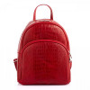 Newery Шкіряний жіночий рюкзак червоного кольору  N3061CRR - зображення 5