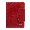 Desisan Шкіряний гаманець жіночий червоний "під крокодил"  086-180 - зображення 1