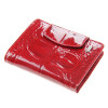 Desisan Шкіряний гаманець жіночий червоний "під крокодил"  086-180 - зображення 3