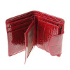 Desisan Шкіряний гаманець жіночий червоний "під крокодил"  086-180 - зображення 7