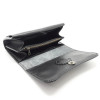 Silver Taurus Жіночий гаманець  7323 шкіряний чорний з авторським тисненням - зображення 4