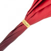Pasotti Ombrelli Парасолька-тростина  189 52656-601 N67 червоний з шкіряною ручкою з шипами - зображення 5