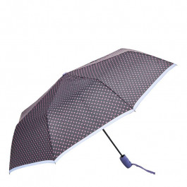 Monsen Напівавтоматична складана парасоля  C13252white-black чорно-біла з візерунком
