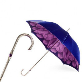 Pasotti Ombrelli Парасоля-тростина  Dahlia Purple фіолетова ручної роботи
