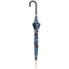 Pasotti Ombrelli Зонт-трость  20 5Z779-2 P черный с синими цветами женский - зображення 2