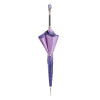 Pasotti Ombrelli Зонт-трость  185N 21284-14 W68 фиолетовый ручной работы ручка с фиолетовым камнем и кристаллами Swar - зображення 2
