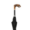 Pasotti Ombrelli Зонт-трость  478 OXF-18 N50 черный ручной работы с деревянной ручкой Тигр - зображення 5