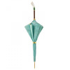 Pasotti Ombrelli Зонт-трость  189 5L011-2 K28 голубой с цветочным принтом и ручкой Калла - зображення 2