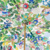 Pasotti Ombrelli Зонт-трость  189 5L011-2 K28 голубой с цветочным принтом и ручкой Калла - зображення 3