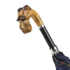 Pasotti Ombrelli Зонт-трость  478 5880-3 N49 синий с деревянной ручкой Шнауцер - зображення 6