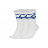 Nike Набір унісекс шкарпеток  NSW EVERYDAY ESSENTIAL CREW 3 пари білі DX5089-105 - зображення 1