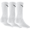 Nike Набір унісекс шкарпеток  VALUE CUSH CREW 3 пари білі SX4508-101 - зображення 2