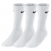 Nike Набір унісекс шкарпеток  VALUE CUSH CREW 3 пари білі SX4508-101 - зображення 1