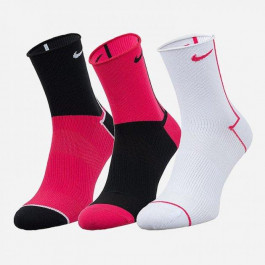 Nike Набір жіночих шкарпеток  W NK EVERYDAY PLUS LTWT ANKLE мультиколор 3 пари CK6021-913