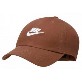 Nike Кепка коричнева  FUTURA WASHED CAP 913011-260