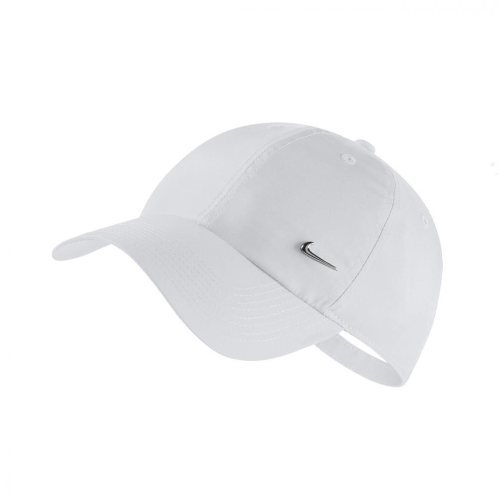 Nike Кепка біла  H86 Metal Swoosh CAP 943092-100 - зображення 1