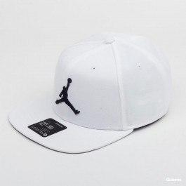   Nike Кепка із прямим козирком біла  Air Jordan Pro Jumpman Snapback AR2118-101