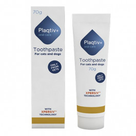 Plaqtiv+ Plaqtiv+ Toothpaste Зубна паста для собак та котів 70 г (5055037403374)