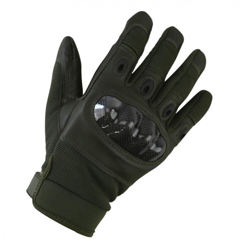 Kombat UK Тактичні рукавички Kombat UK Predator Tactical Gloves kb-ptg-olgr оливкові - зображення 1