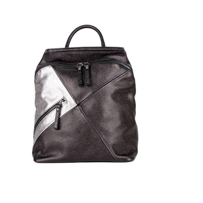 Assa Шкіряний рюкзак жіночий чорний  1176-2 - зображення 1