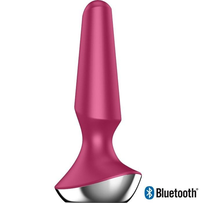 Satisfyer Plug-ilicious 2, бордовая (4061504003276) - зображення 1