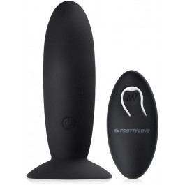 Pretty Love Remote Control Vibrating Plug, черная (6959532318210)