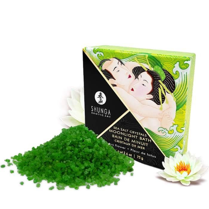 Shunga Соль для ванны  Moonlight Bath Lotus Flower - зображення 1