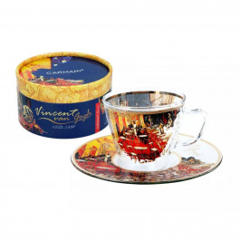 Carmani Чашка для кофе с блюдцем Ван Гог 80мл 841-6309