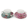 Palais Royal Набор чайных чашек с блюдцами Fleurs 9см 37076 - зображення 4