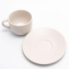Bastide Набор чайных чашек с блюдцем Vesuvio белого цвета, 6 шт (269366-Set) - зображення 2