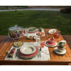 Bordallo Набор чашек с блюдцами для чая Артишок и птица 200 мл 12 предметов Белый (65017758) - зображення 6